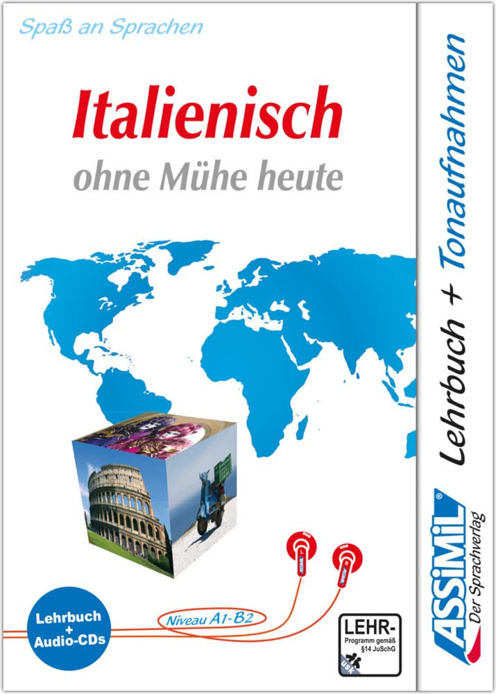 ASSiMiL Selbstlernkurs für Deutsche: Italienisch ohne Mühe heute. Multimedia-Classic. Lehrbuch, (inkl. 4 Audio-CDs) (170 Min. Tonaufnahmen) Foreign Languages ​​& Dictionaries