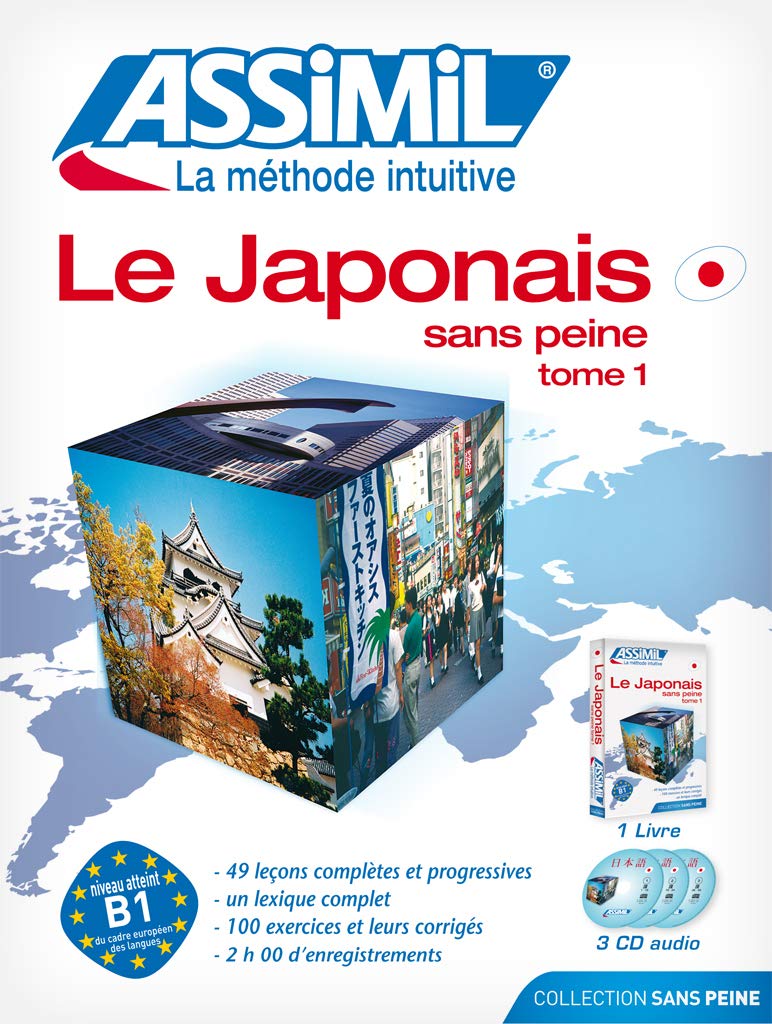 Le Japonais sans Peine - Tome 1 ; Livre + CD Audio (x3) cd