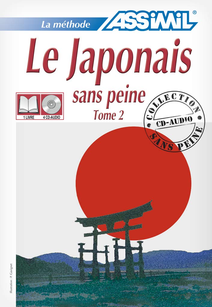 Le Japonais sans Peine - Tome 2 ; Livre + CD Audio (x4) cd