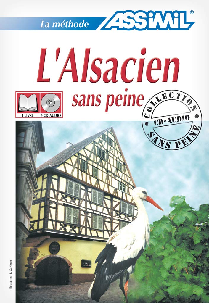 L'Alsacien sans Peine ; Livre + CD Audio (x4) book