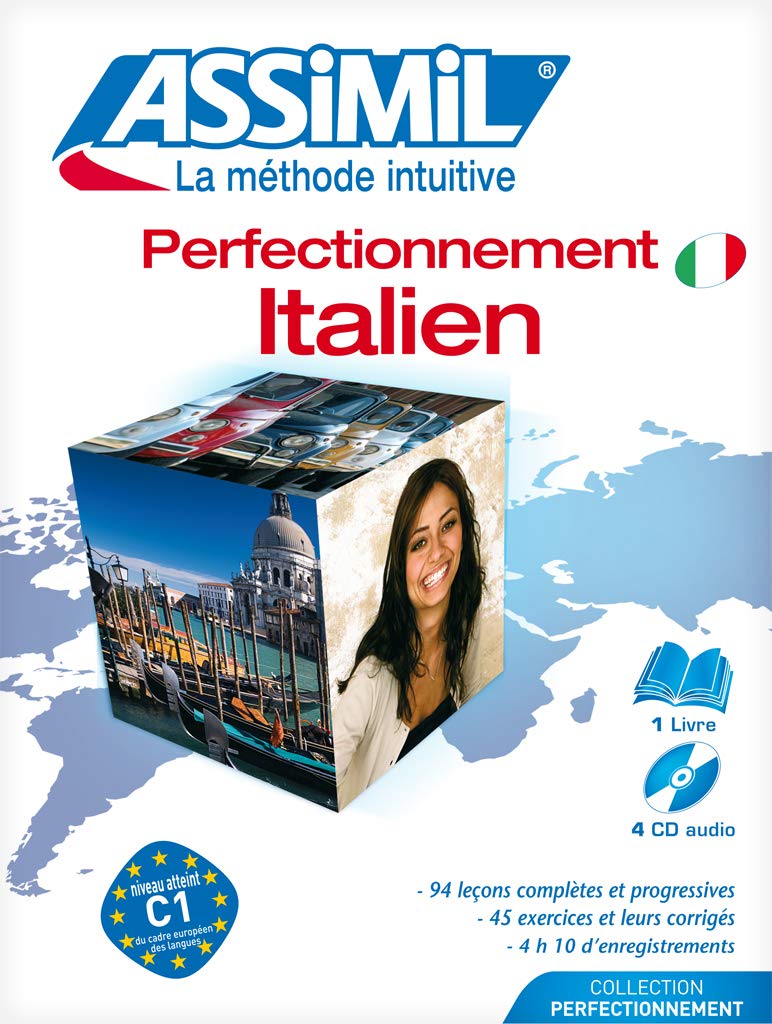 Perfectionnement Italien ; Livre + CD Audio (x4) book