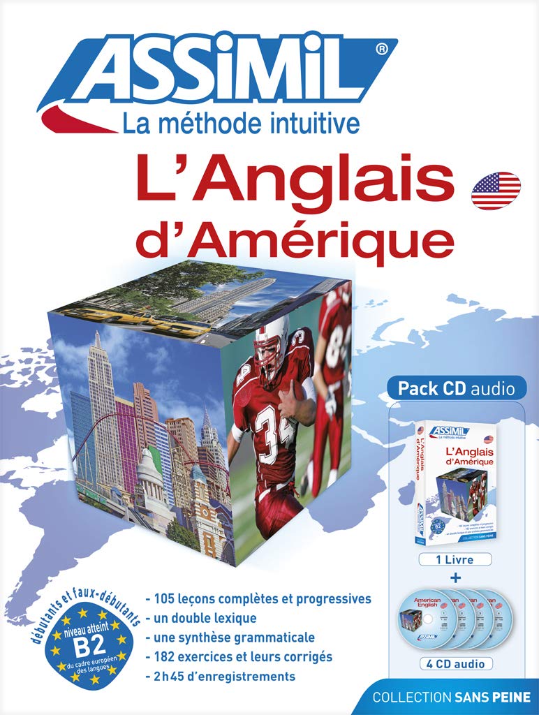 L'anglais d'Amérique. Con 4 CD Audio (Senza sforzo) Foreign Languages ​​& Dictionaries