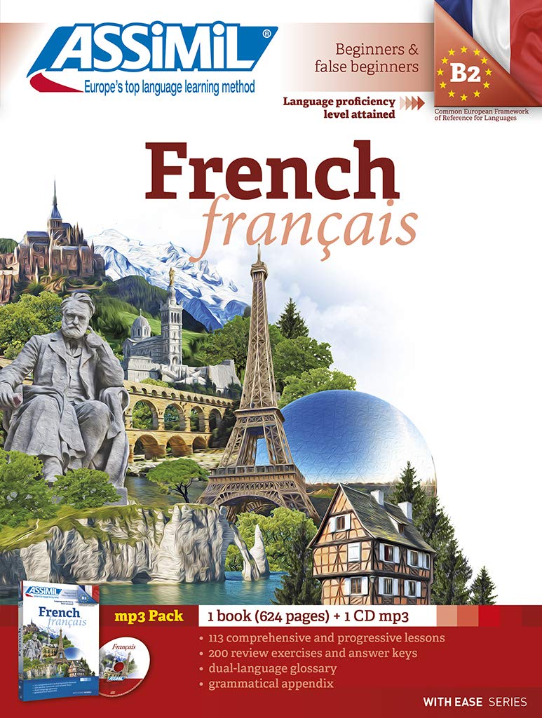 Assimil French: New French with Ease Pack Book/CD MP3 (Senza sforzo) Foreign Languages ​​& Dictionaries