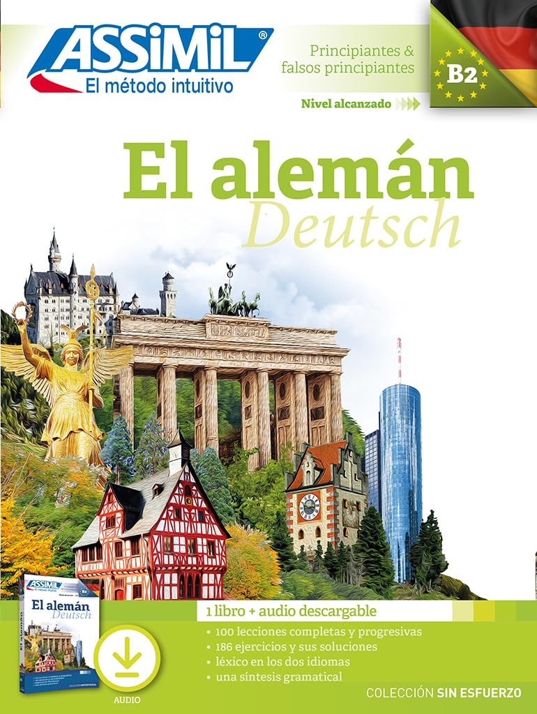El alemán. Con File audio per il download (Senza sforzo) Foreign Languages ​​& Dictionaries