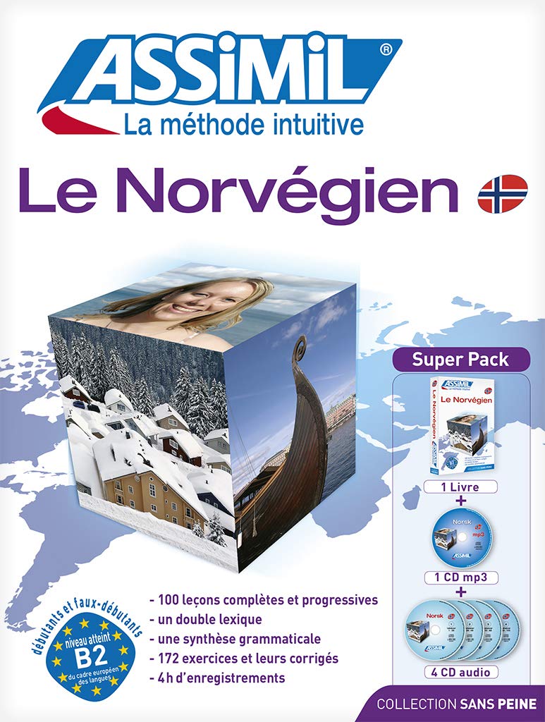 Le Norvegien: Le Norvegien sans peine pack: Avec CD mp3 (Senza sforzo) Foreign Languages ​​& Dictionaries
