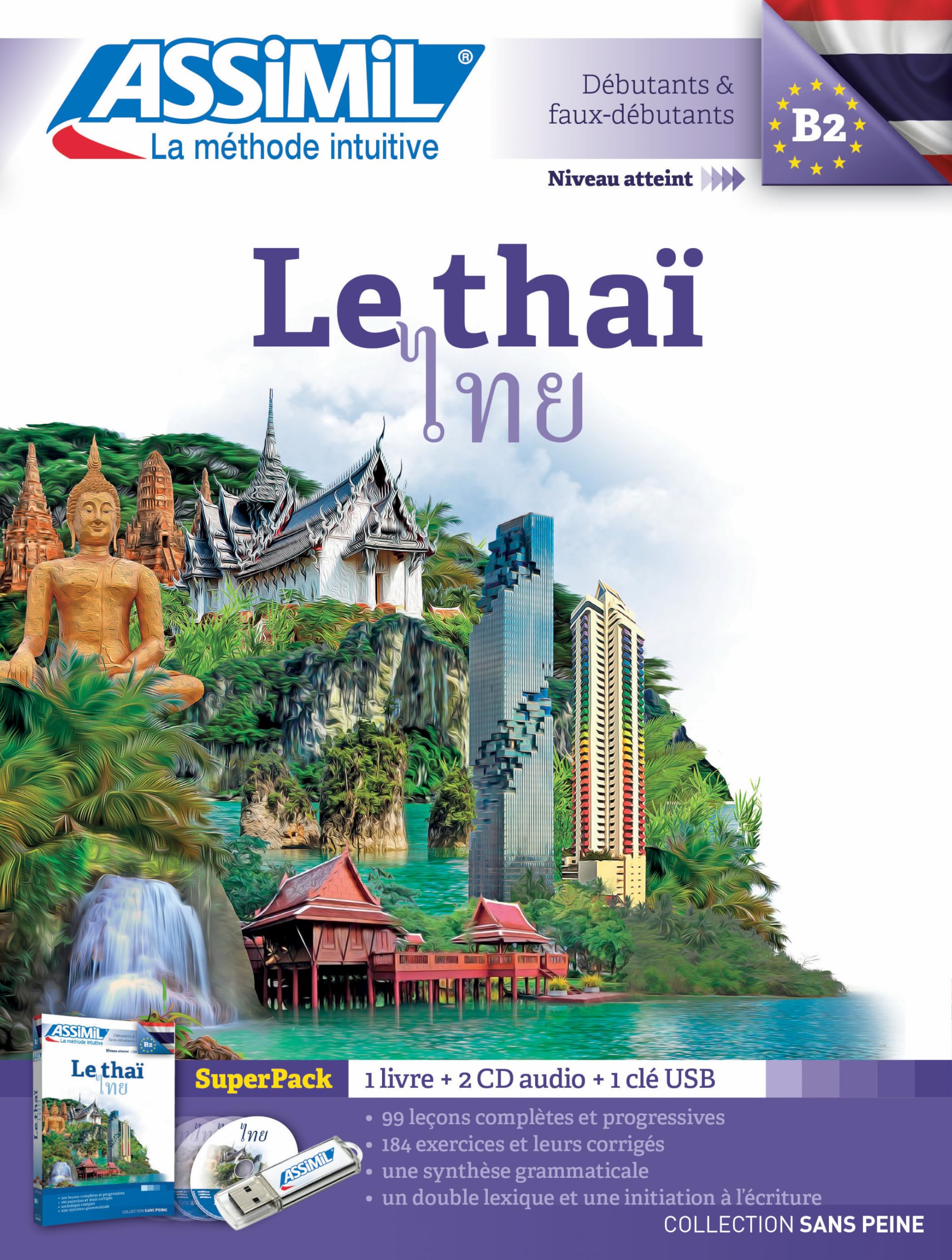 Le thaï. Con USB formato MP3. Con 2 CD-Audio (Senza sforzo) Foreign Languages ​​& Dictionaries