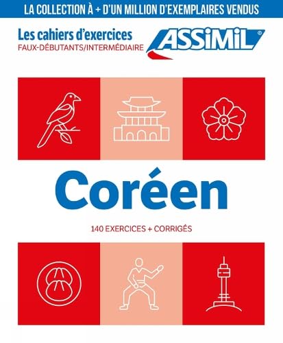 Coréen faux-débutants et Intermédiaire (cahier d'exercices) book