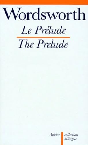 Le prélude ou La croissance de l'esprit d'un poète Poetry