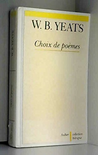 William Butler Yeats : choix de poèmes book