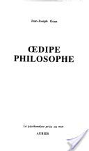 Product Image: Oedipe philosophe