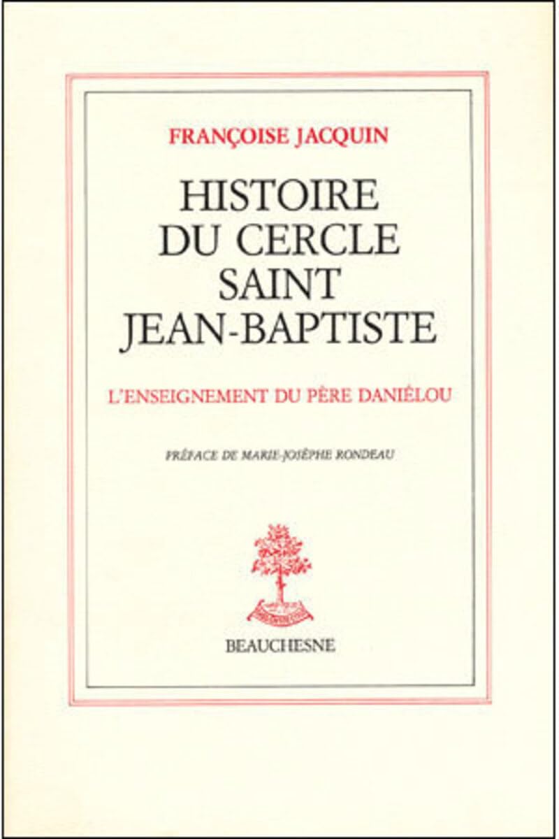 Histoire du cercle Saint-Jean-Baptiste book