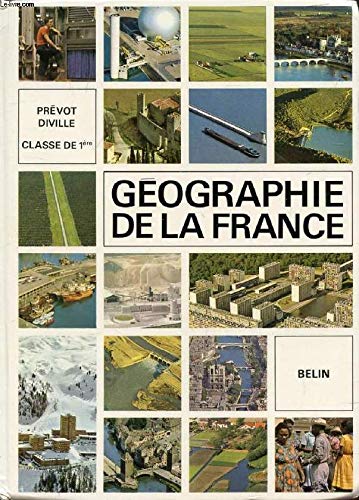 Géographie de la France 1ère book