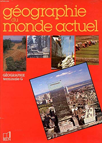 Géographie du monde actuel : terminale G book