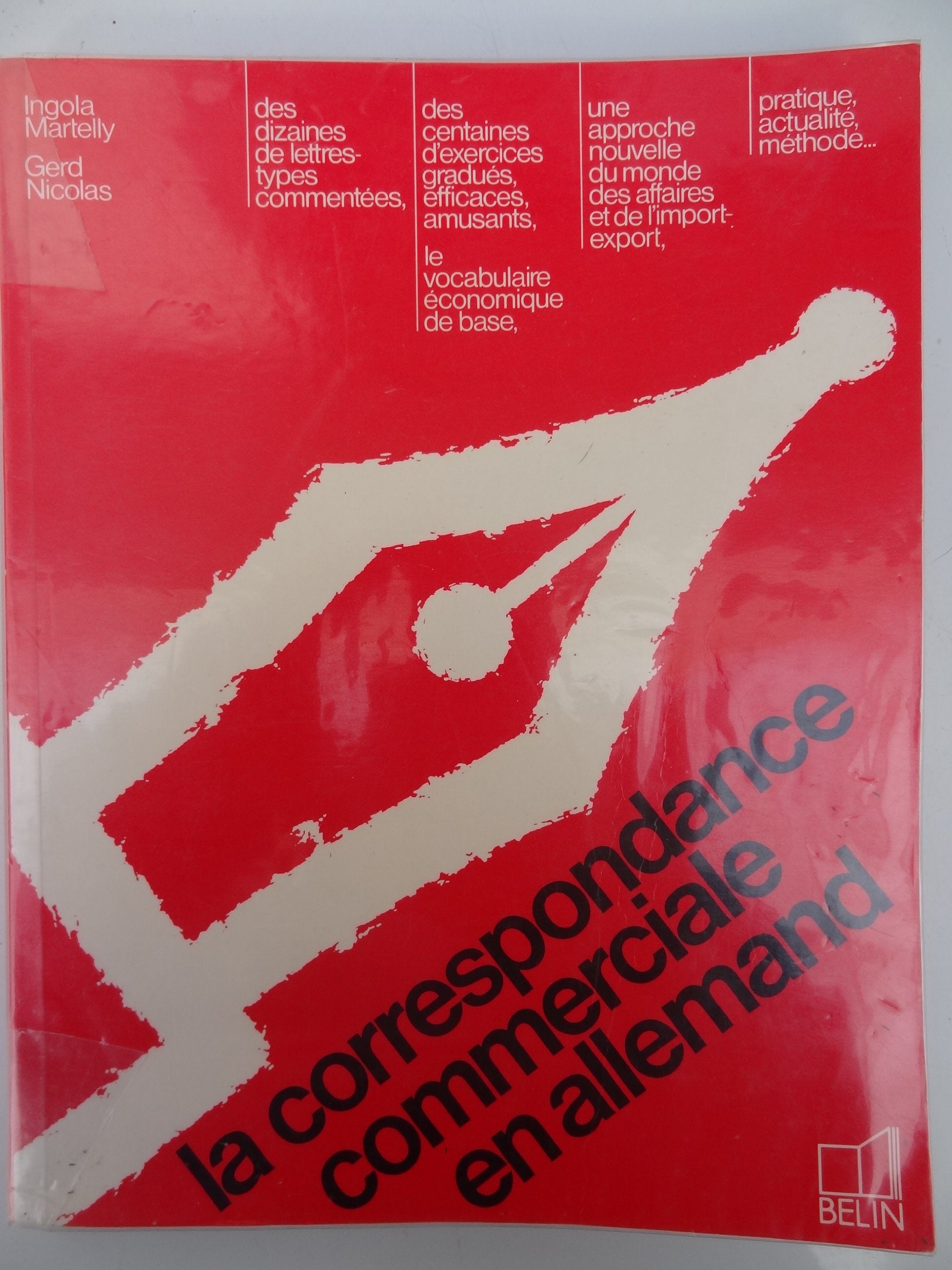 La Correspondance commerciale en allemand book