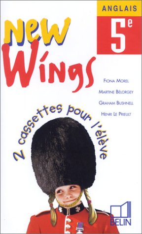 New Wings 5e: Anglais LV1 2 cassettes élève book