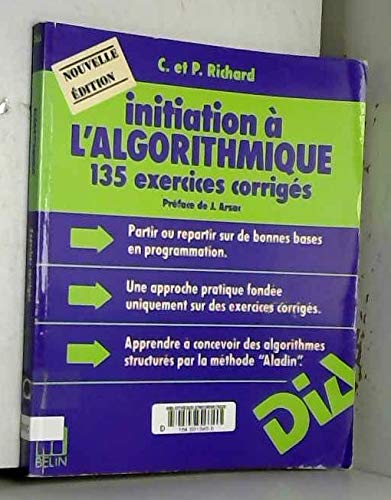 Initiation à l'algorithmique : 135 exercices corrigés Books
