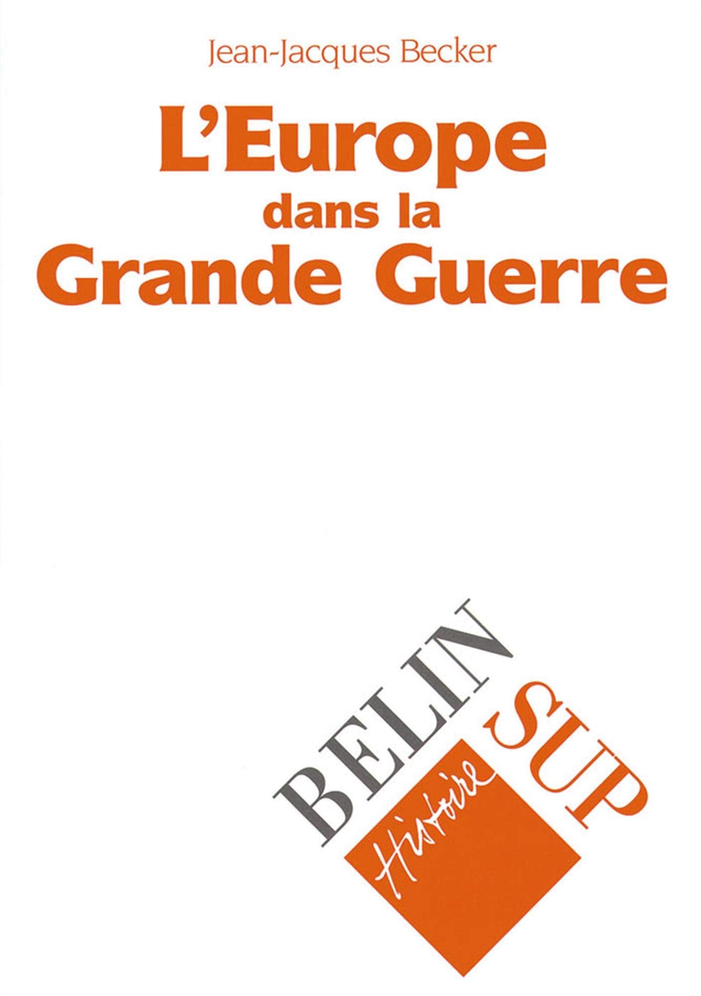 L'Europe dans la Grande Guerre book