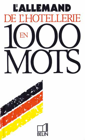 L'Allemand de l'hôtellerie Professional & Reference Books