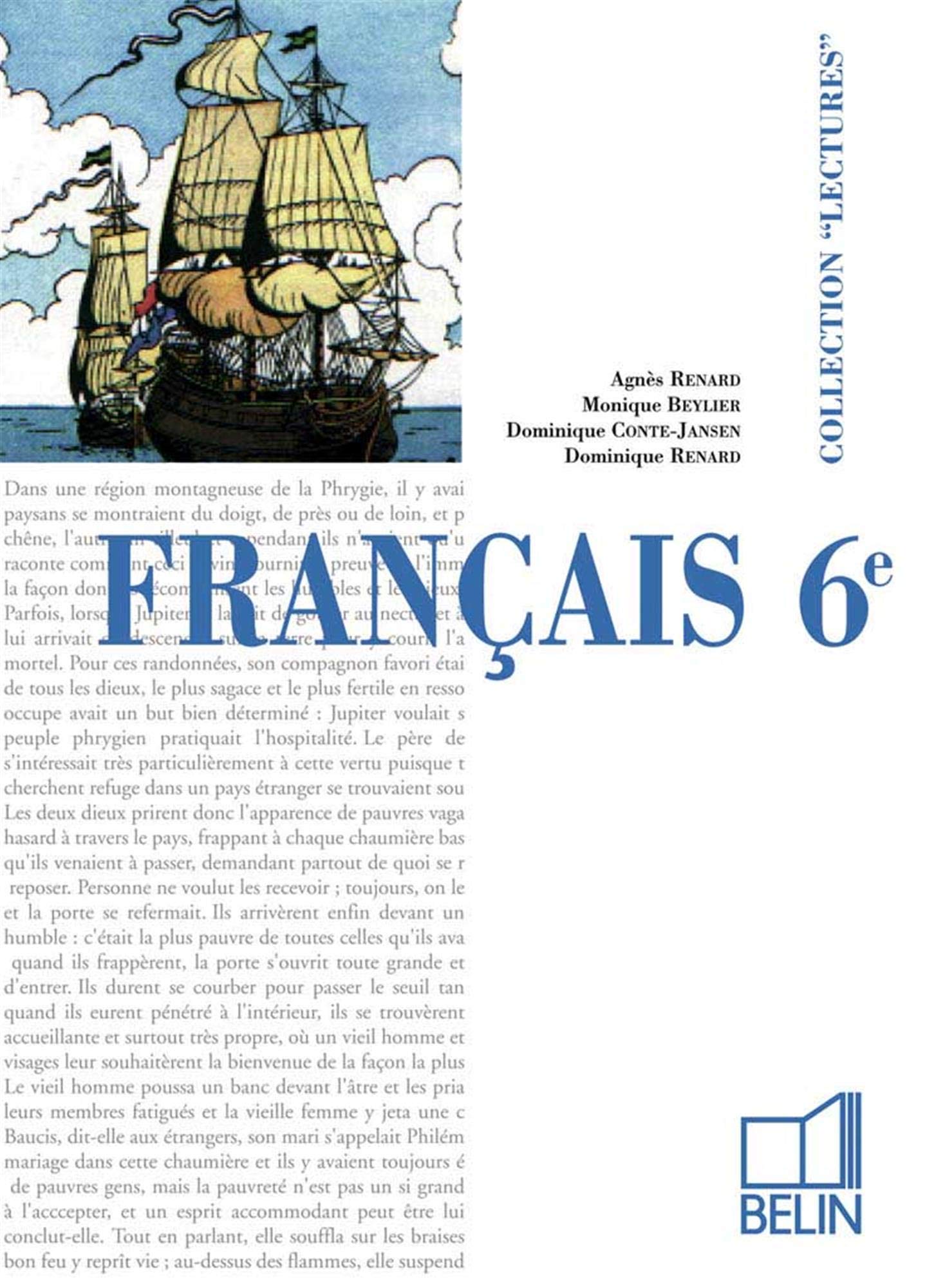 Français, 6e. Livre de l'éléve book
