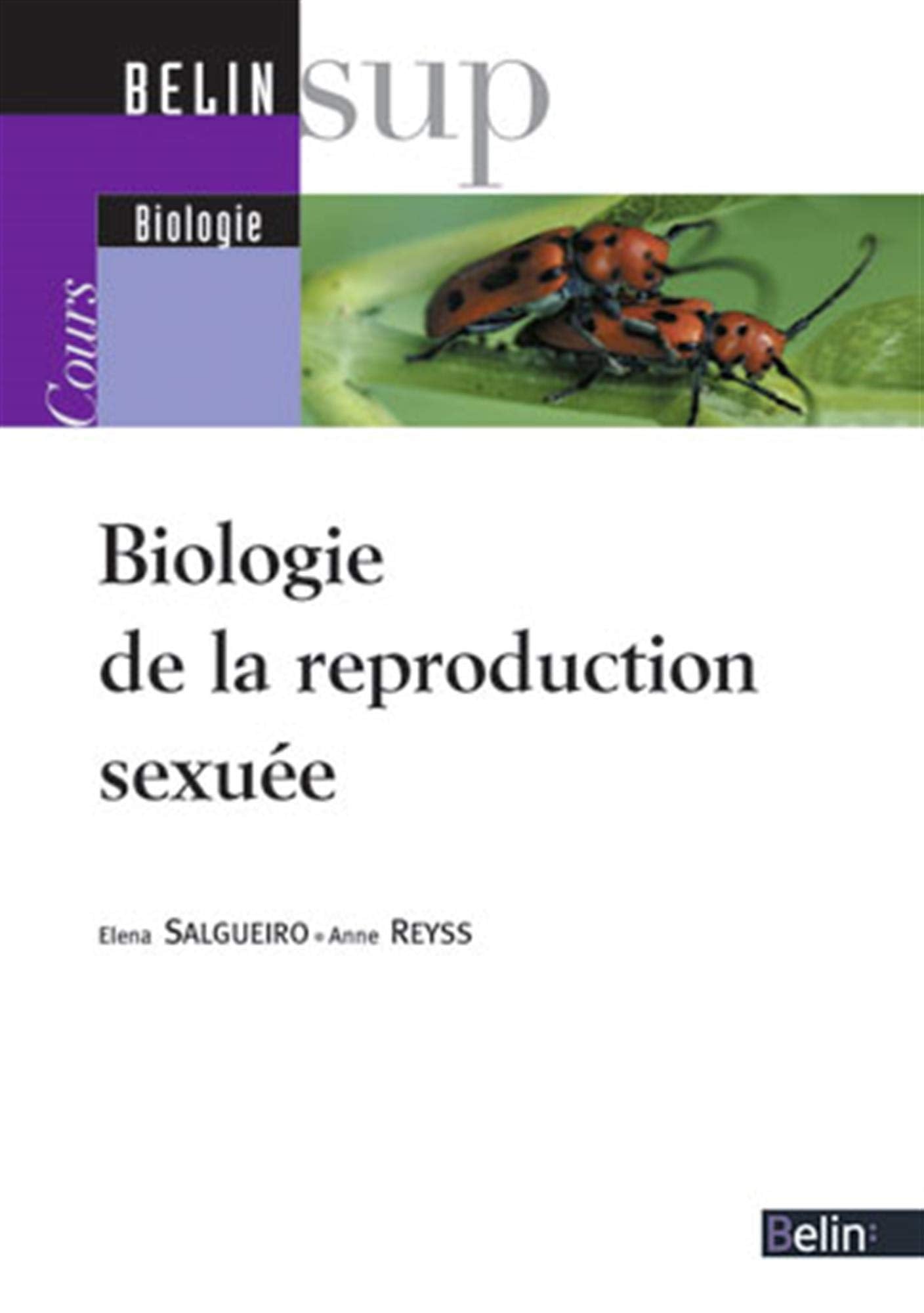 Biologie de la reproduction sexuée book