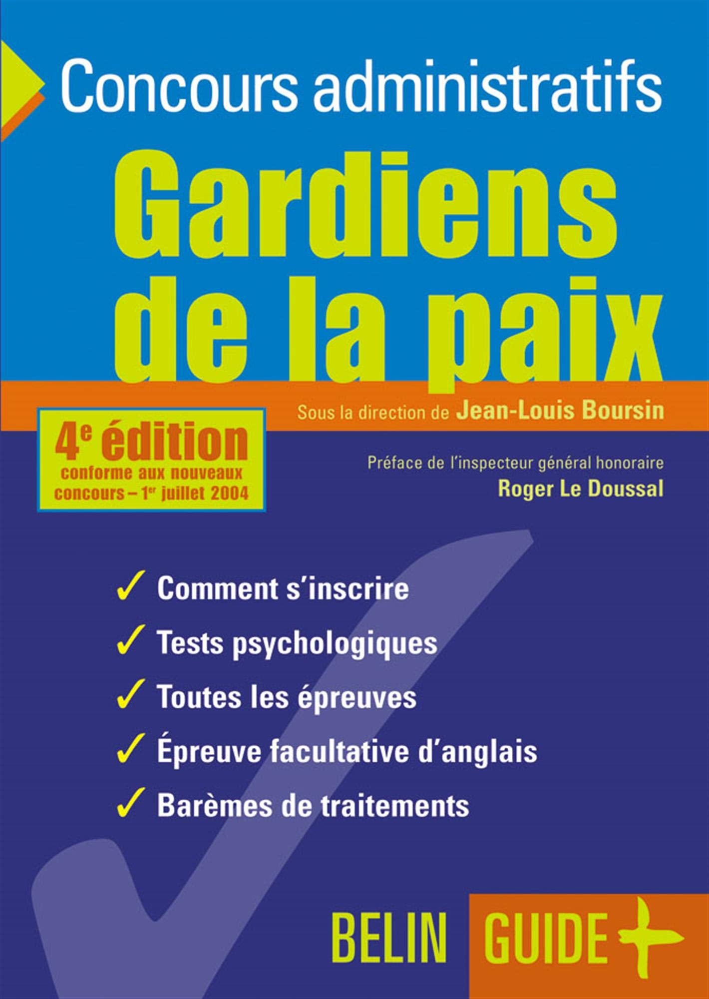 Gardiens de la paix book
