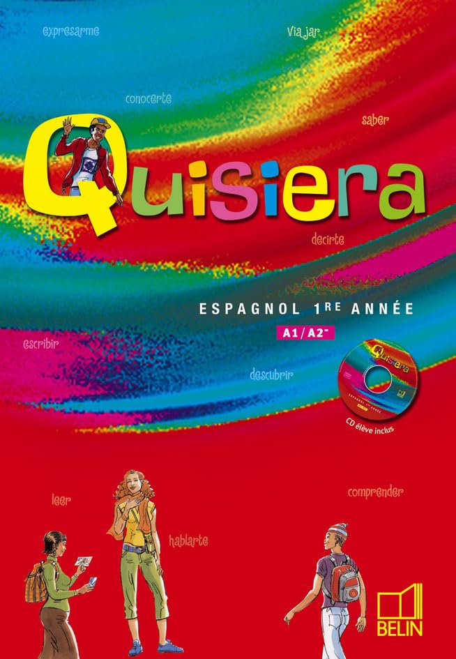 Espagnol 1e année (1CD audio): Manuel élève + CD Professional & Reference Books