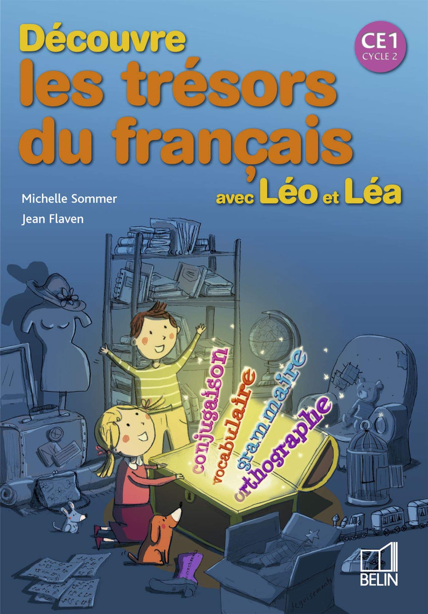 Découvre les trésors du français avec Léo et Léa CE1 Books