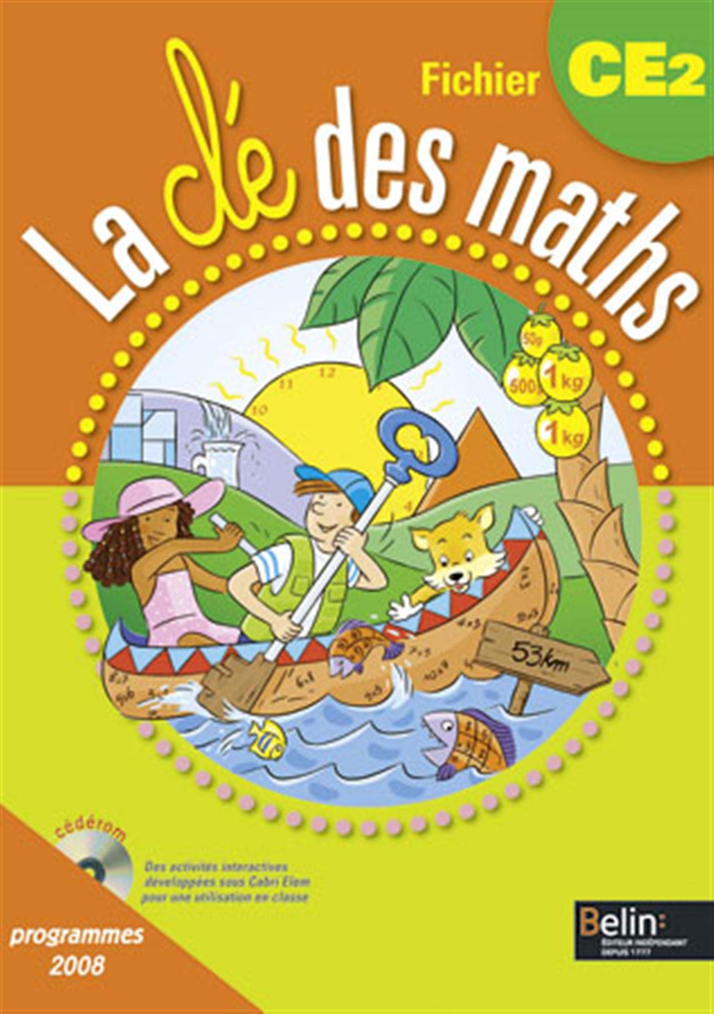 La clé des maths CE2: Fichier élève book