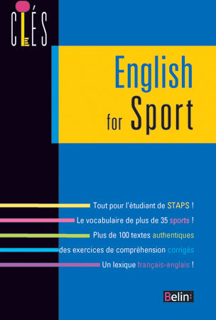 L'anglais du sport. English for sport Foreign Languages ​​& Dictionaries