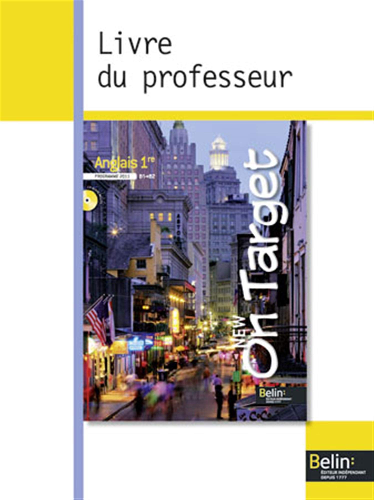 New On Target - 1ère: Livre du professeur book