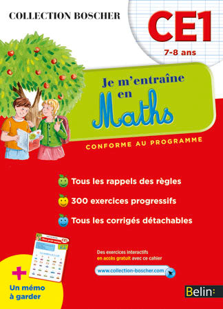Je m'entraîne en maths : CE1, 7-8 ans Professional & Reference Books