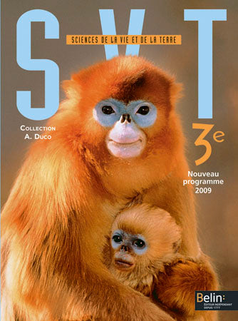 SVT sciences de la vie et de la Terre 3e : nouveau programme 2009 book