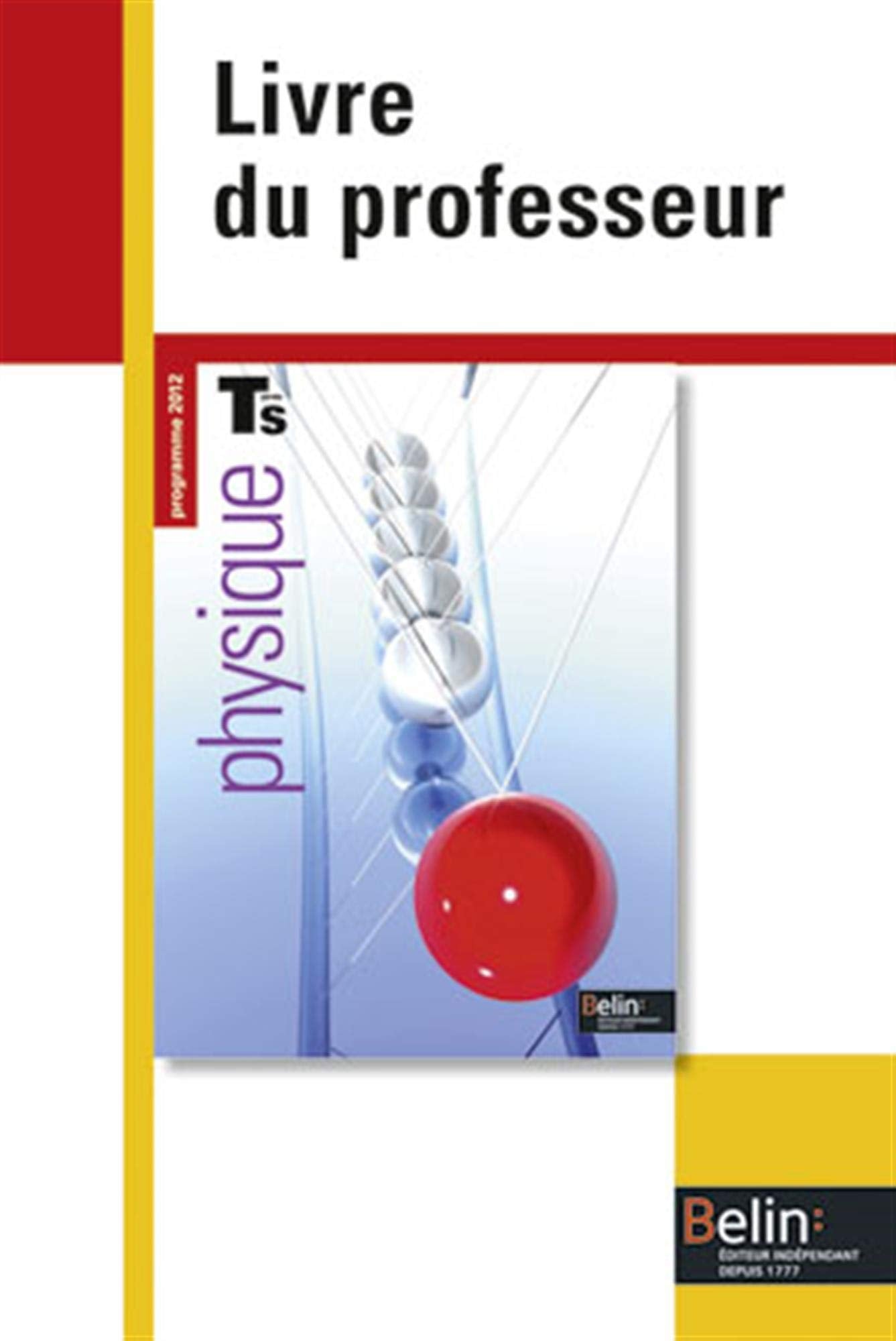 Physique - Term S (spécifique): Livre du professeur Professional & Reference Books