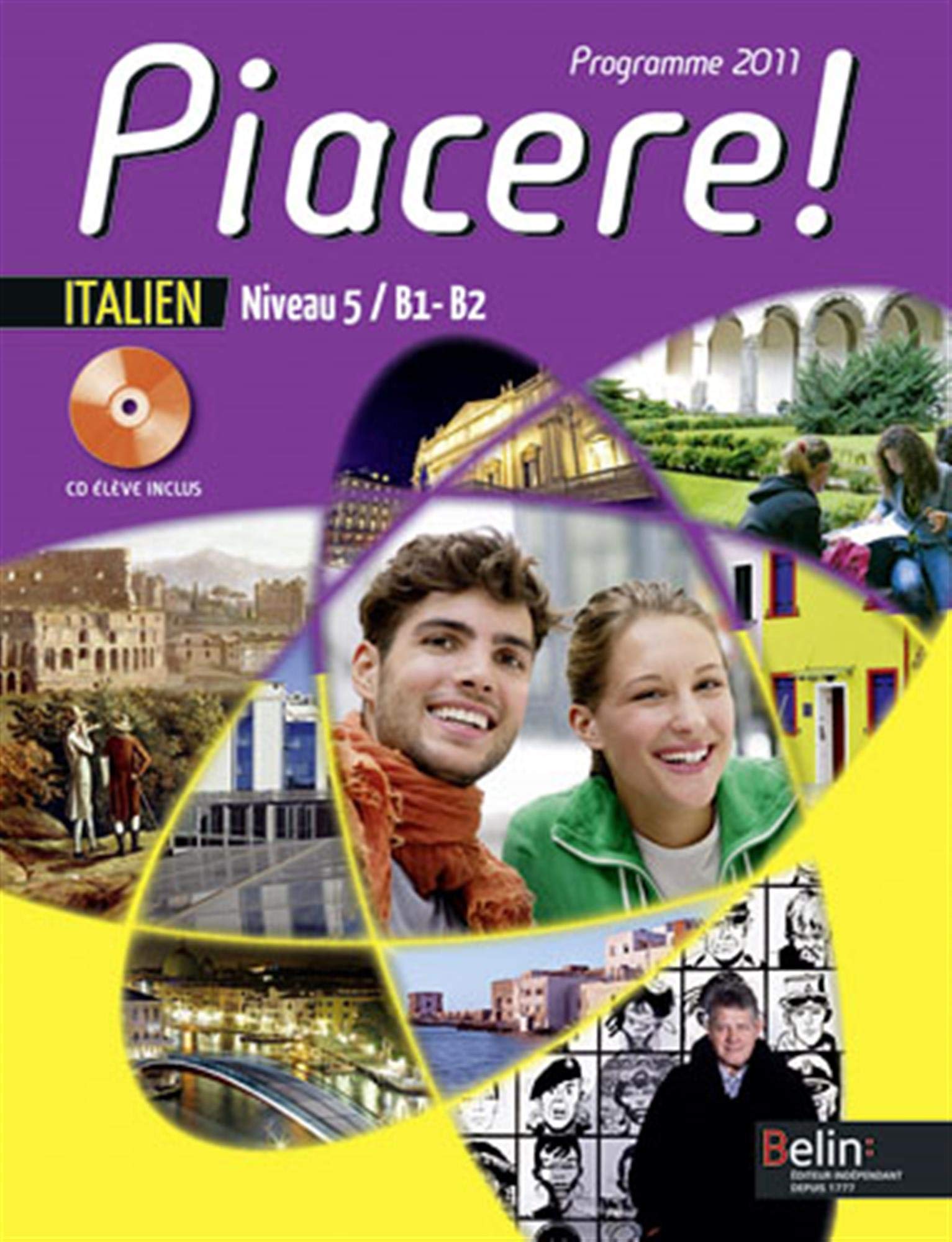 Piacere ! - Niveau 5 / B1-B2: Manuel élève - CD Professional & Reference Books