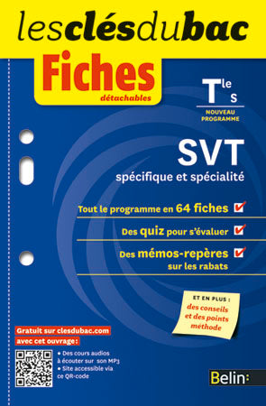 Sciences de la vie et de la Terre, spécifique et spécialité, terminale S : nouveau programme book