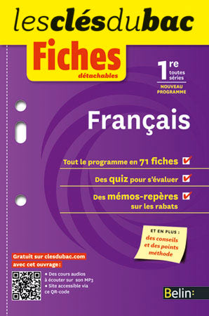 Français 1re, toutes séries : nouveau programme Professional & Reference Books