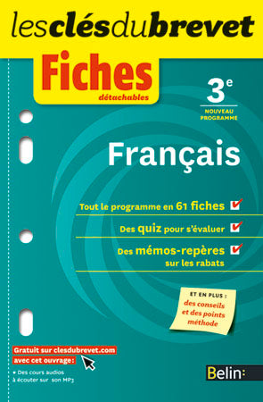 Product Image: Français 3e : nouveau programme