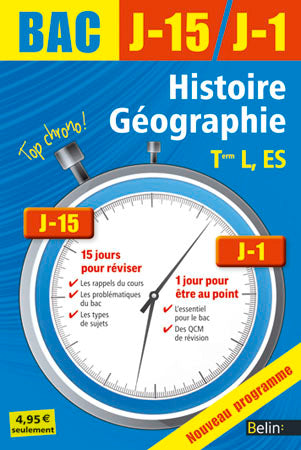 Histoire géographie terminales L, ES : nouveau programme book