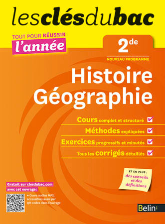 Histoire géographie 2de : nouveau programme book