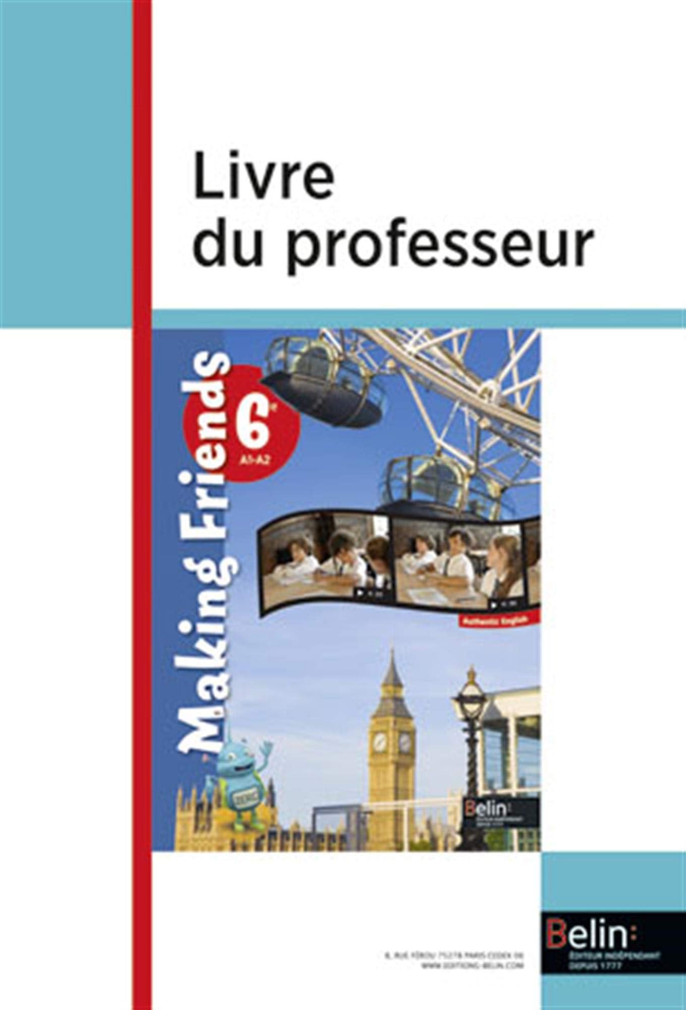 MAKING FRIENDS 6E 2013 LIVRE DU PROFESSEUR Books