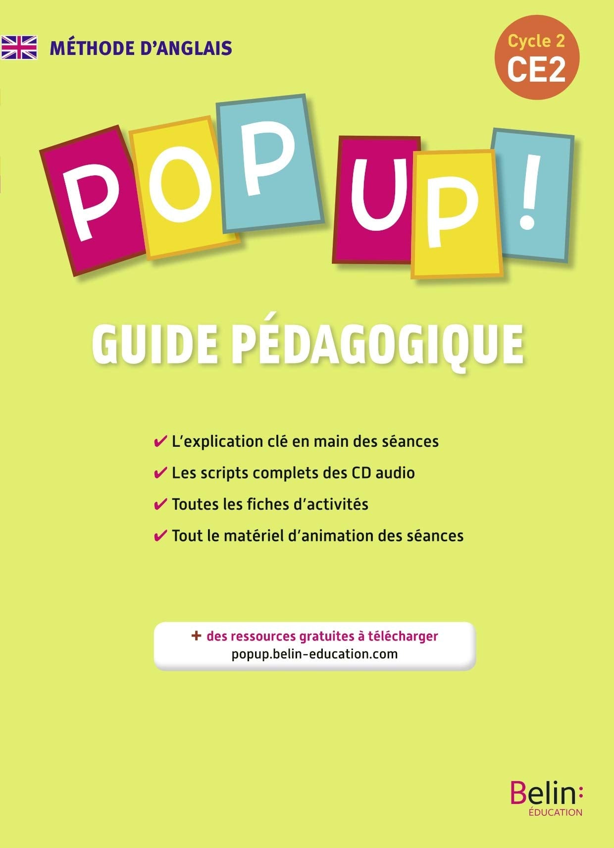 Pop Up! CE2 : Livre du professeur - Guide Pédagogique: Edition 2014 Professional & Reference Books