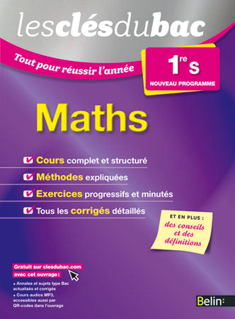 Maths 1re S : nouveau programme Professional & Reference Books