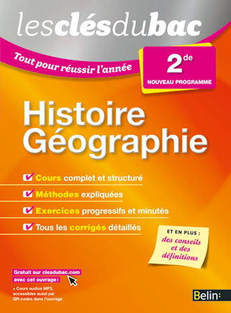 Histoire géographie 2de : nouveau programme book
