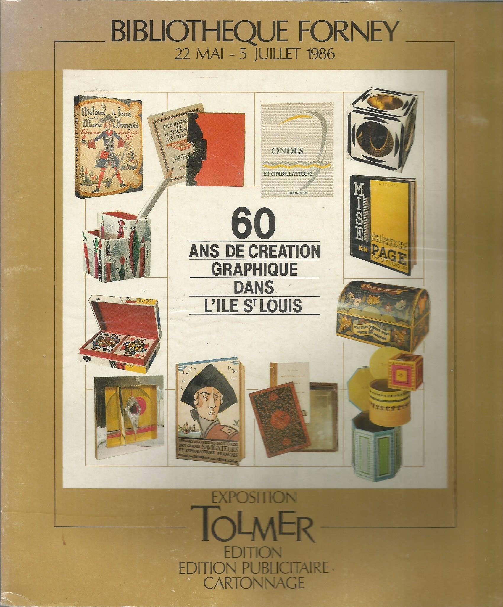 Tolmer, 60 ans de création graphique dans l'Ile Saint-Louis Books
