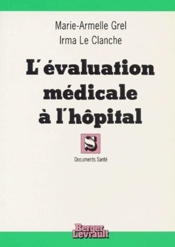 L'Evaluation médicale à l'hôpital book