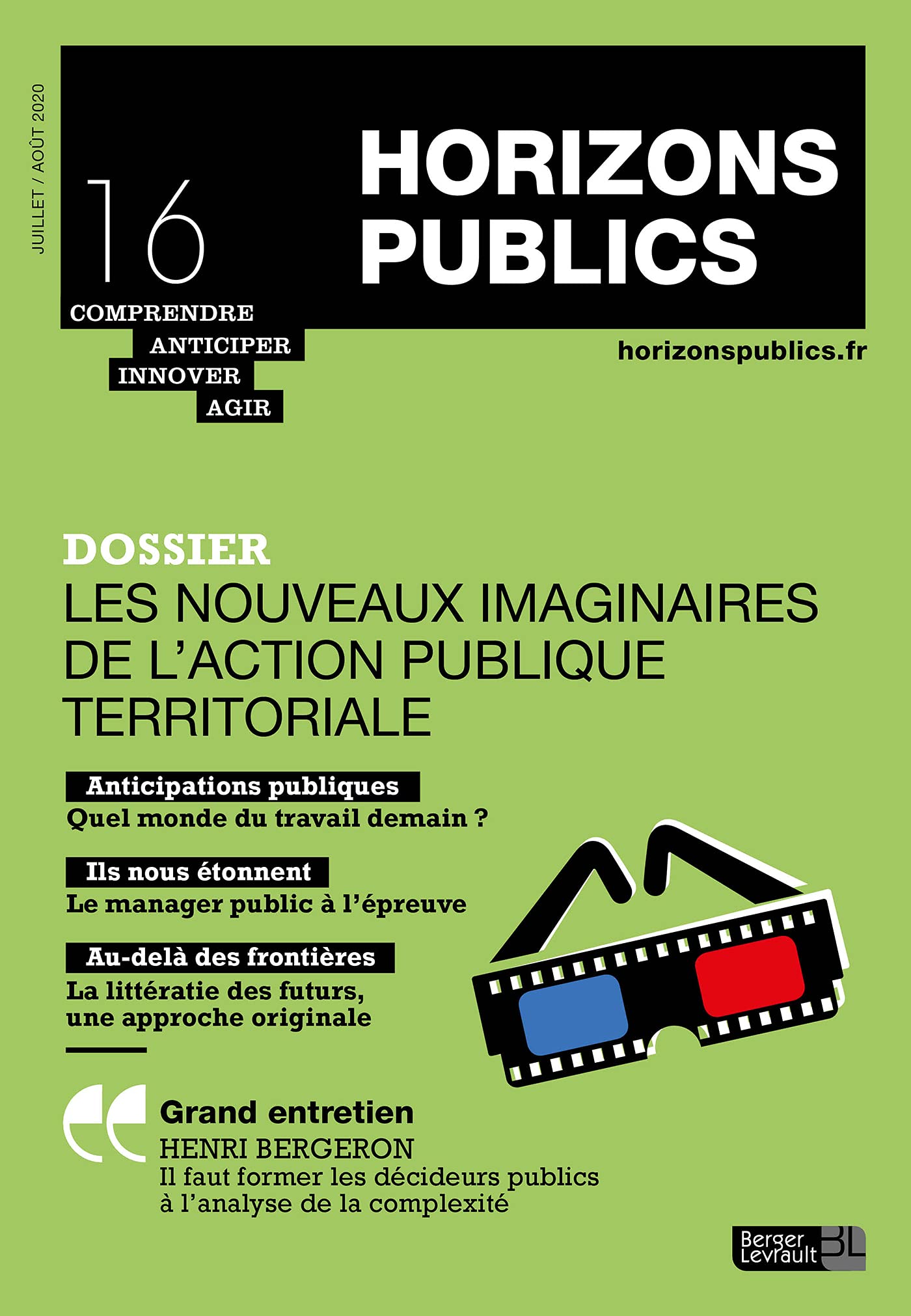Les nouveaux imaginaires de l'action publique territoriale: Horizons publics no 16 juillet-août 2020 Social Sciences