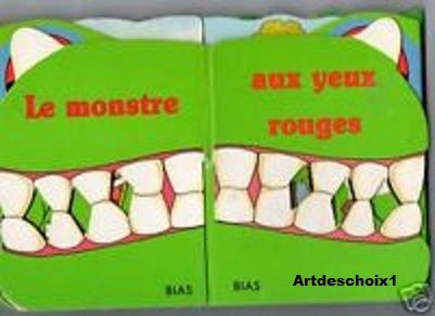 Le monstre aux yeux rouges (Bias Yeux du M) Books
