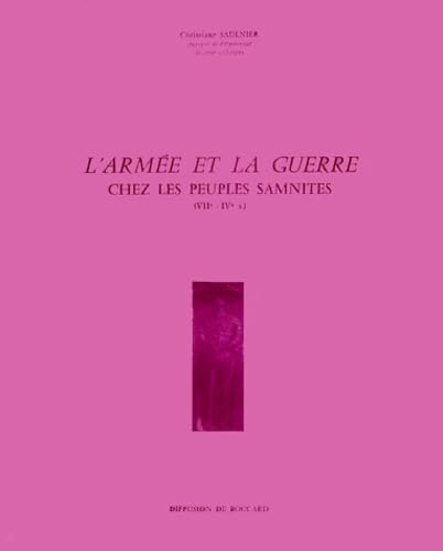 L'Armée et la Guerre chez les peuples samnites, 7e-4e siècle book