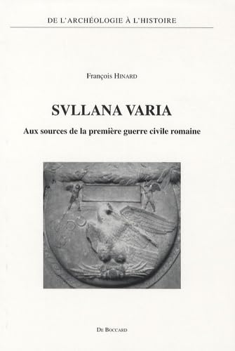 Svllana varia: Aux sources de la première guerre civile romaine book