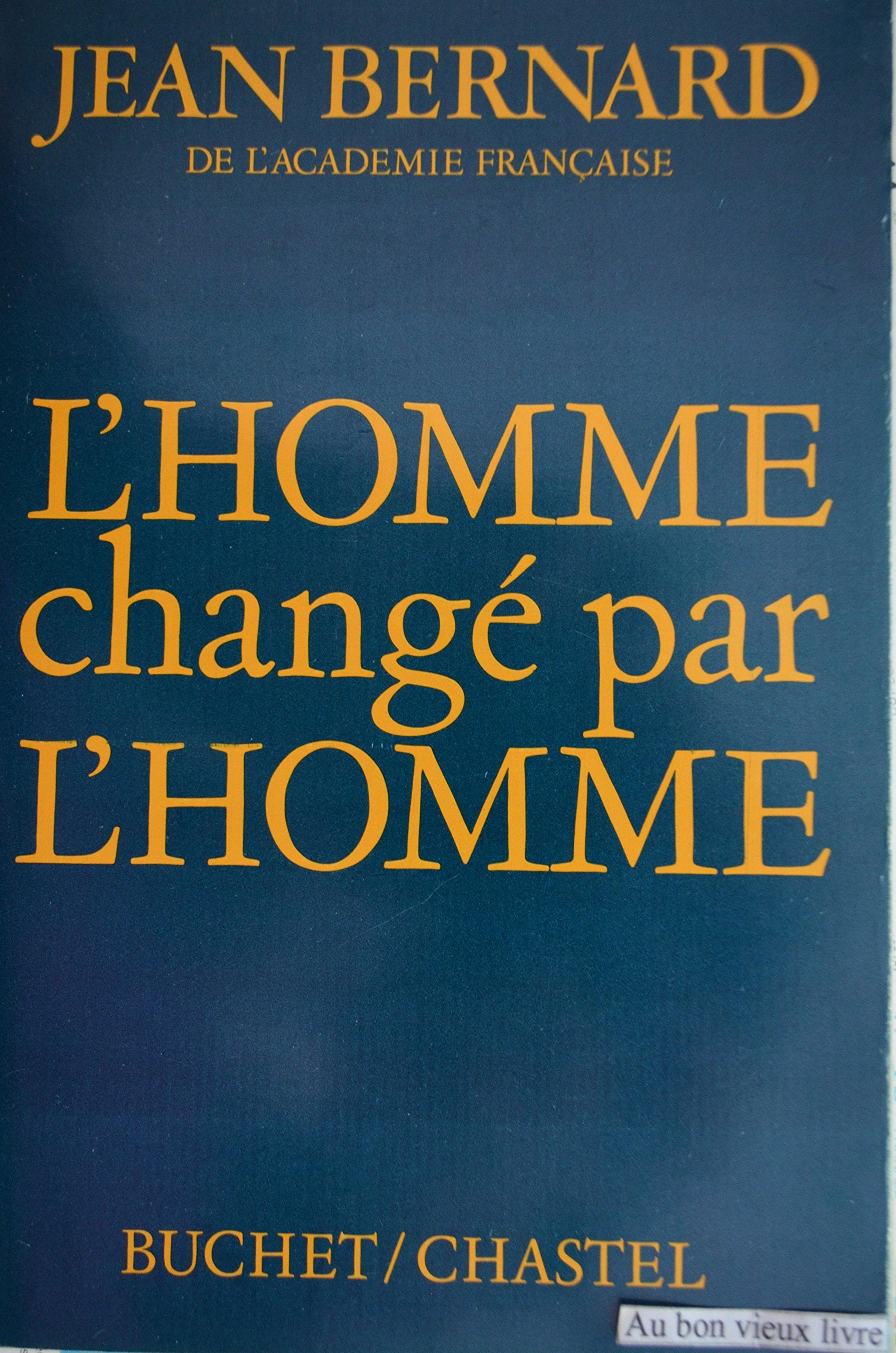 L'homme changé par l'homme book